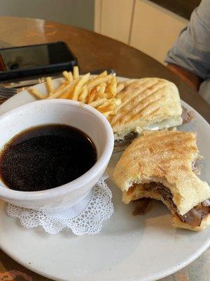 French Dip--darn I always forgot to snap a pic before Hubby digs in!