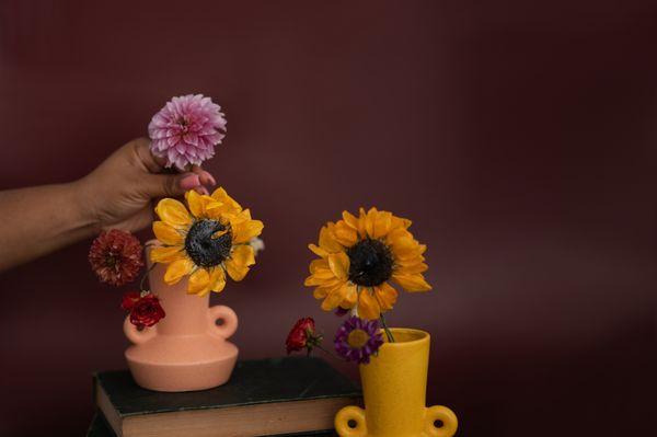 Preservation vase bouquet