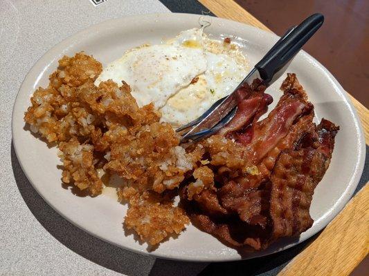 Country Breakfast for $10.95.