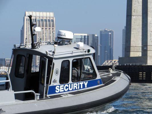 Six Maritime Security Vessel in San Diego Bay