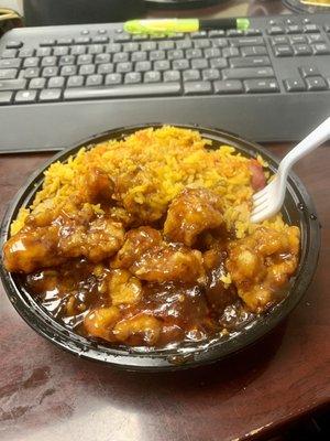 General Tso's Chicken Lunch