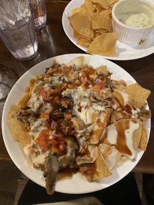 Barbecue nachos