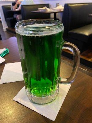 Coors Light big mug green