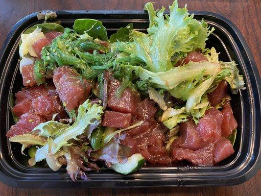 You'll always get the same fresh Ahi tuna Poke, same authentic great taste and fresh toppings!