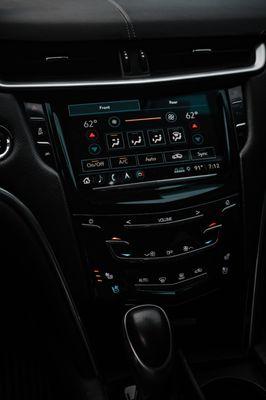 Control the Heated and Cooled Seats in our Luxury Cadillac XTS while you enjoy the beautiful city lights!