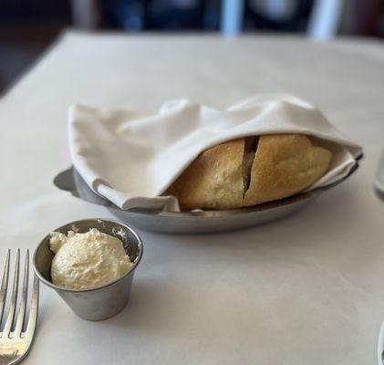 Bread service - warm and good!