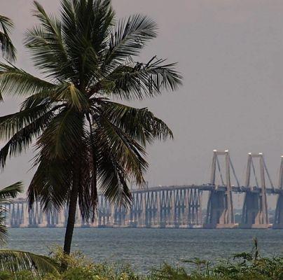 Puente Sobre el Lago de Maracaibo. Zulia.  Venezuela.