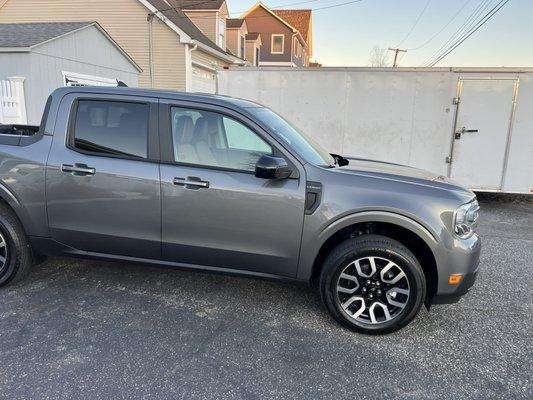 This is my Ford maverick after going to Team Car wash.