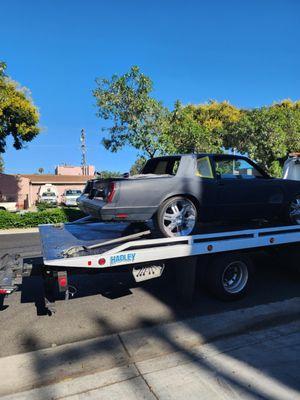 87 monte carlo aerocoupe  rear glass removal