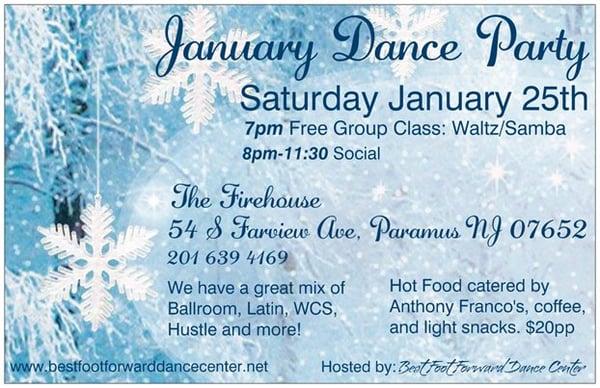 Come for a wonderful night of fun and dancing!