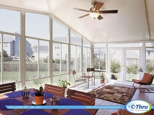 www.cthrusunroomsnocal.com contact: 6503391477 #AllSeasonRooms #CathedralSunrooms #Conservatories #DeckEnclosures #sunroom #bayarea #Ca