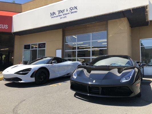 18' McLaren 720 & 18' Ferrari 488