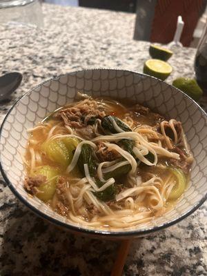 Made a homemade pho