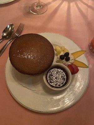 Chocolate soufflé