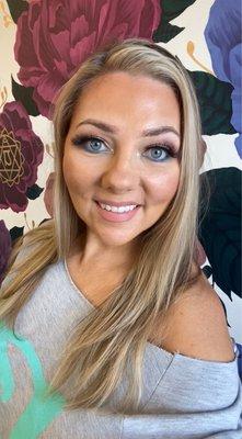 Total glow - spray tan and makeup by Aura Brushed