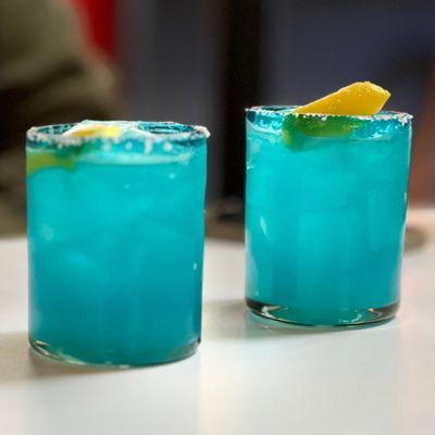 Margarita Azul. Cheers!