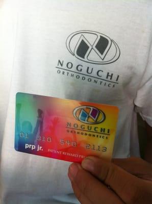 Rewards card