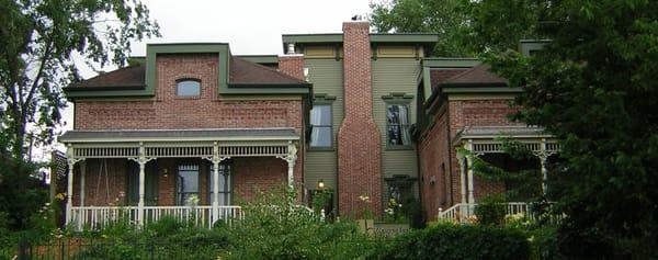 Rear view of our main house.