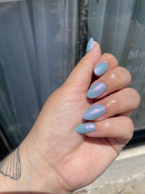 Always love how my nails come out here! I always forget to ask for his name, but the older gentleman always gets my nails on point!