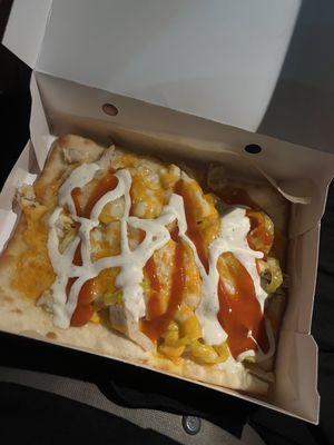 Sheetz Buffalo Chicken Flatbread Pizza