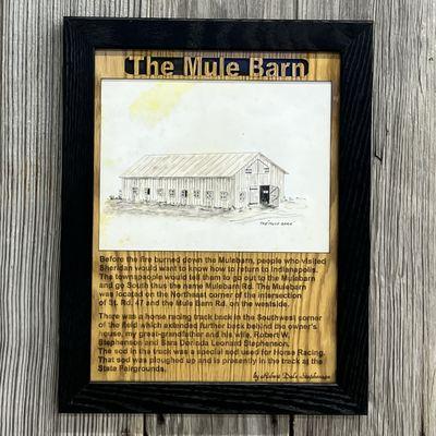 The Mule Barn Custom Picture Frame