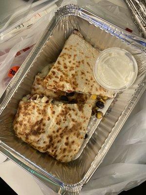 Queso Quesadilla - SO good!