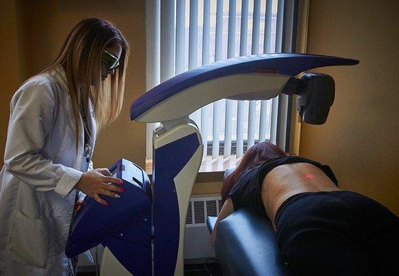 MLS Laser Therapy is the latest technology in recovery and rehabilitation.