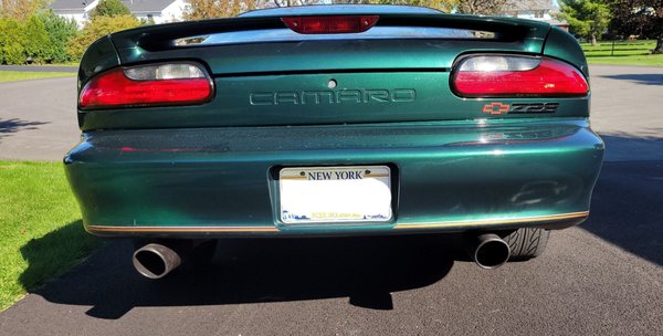 Passenger-side exhaust tip is closer to the license plate than the driver-side. Definitely not worth the price I paid.