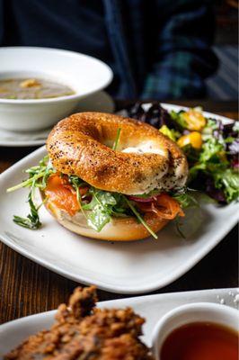 Smoked Salmon Bagel