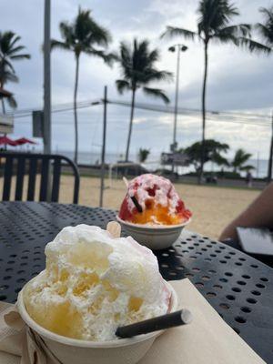 Island breeze and lava flow