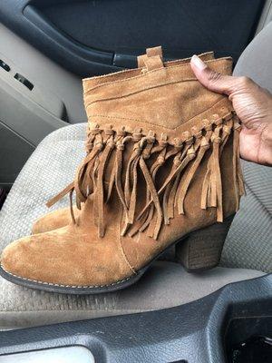 boots $26.95 before 50% off