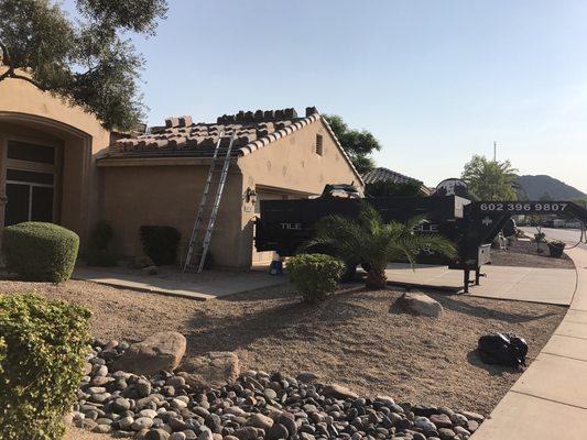 Concrete Tile, new underlayment