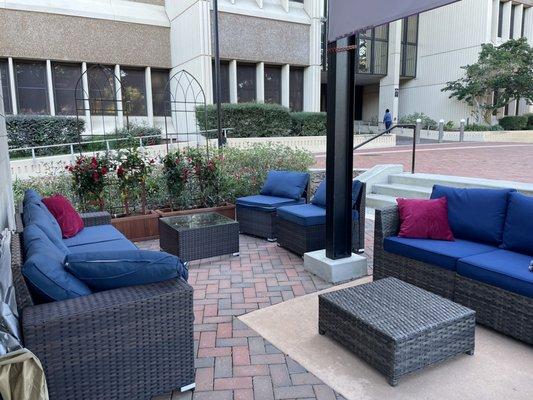 Outside seating area #2