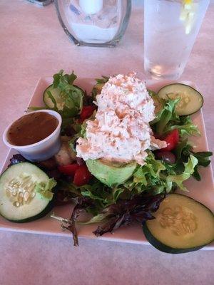 Shrimp and avocado salad