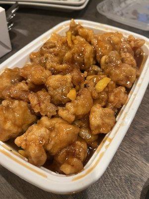 Orange chicken