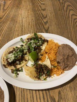 Asada tacos