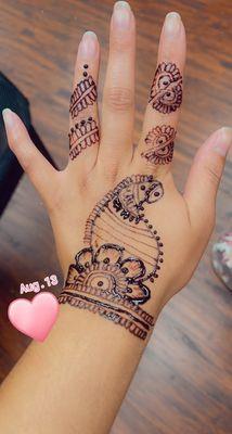 Henna Tattoo created by Nita