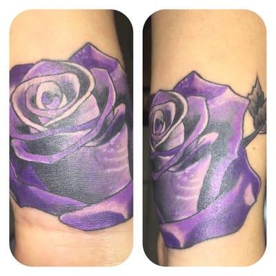 This a cover up I forget to take the before and after