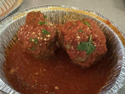 2 Pieces Meatballs