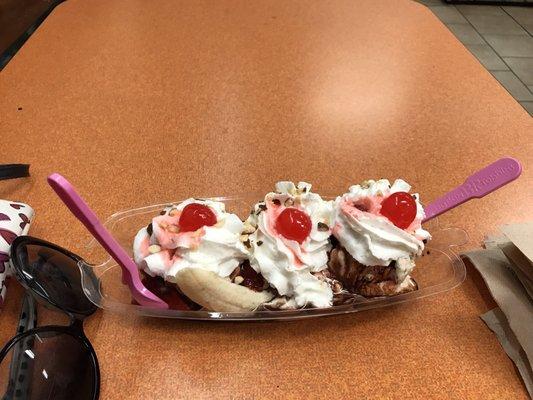 My banana split