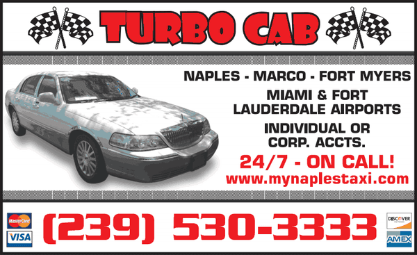 TRAVEL WITH THE BEST TAXI CAB SERVICE IN NAPLES, FL