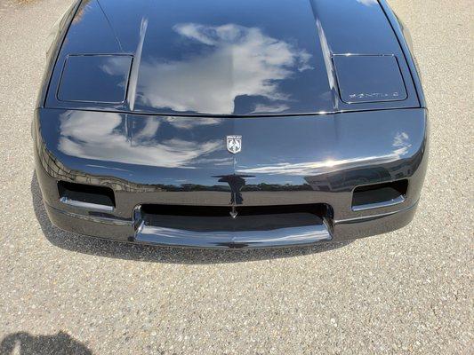 Had the front bumper cover of my 88 Pontiac Fiero GT resprayed.