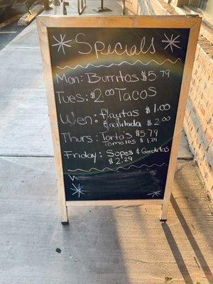 Specials