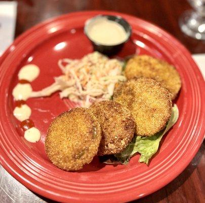 Fried Green Tomatoes - so so good.