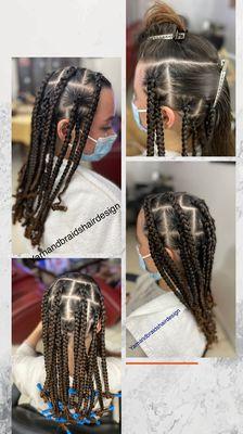 Knotless braids