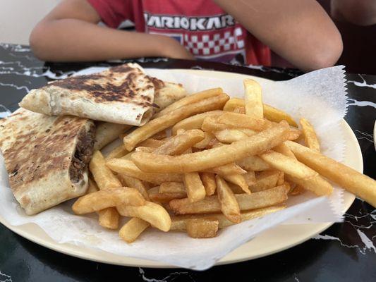 Steak quesedia