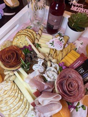 Charcuterie Mother's Day tray