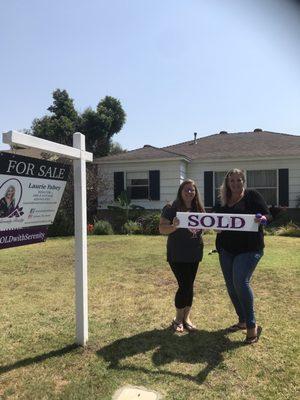 Our house that Laurie helped us sell.