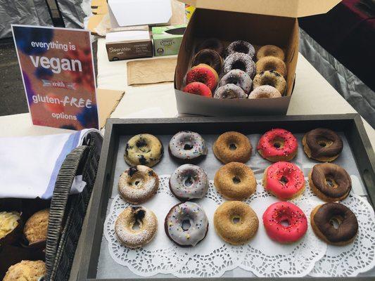 Delicious baked donuts!