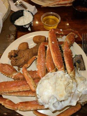 Man so fresh rivals crab dinners in alaska, and cheaper to get here